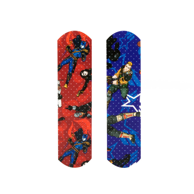 Dukal Corporation Dukal Children‘S Character Adhesive Bandages  Stat Strip Adhesive Bandage, GI Joe, 3/4" x 3", 10