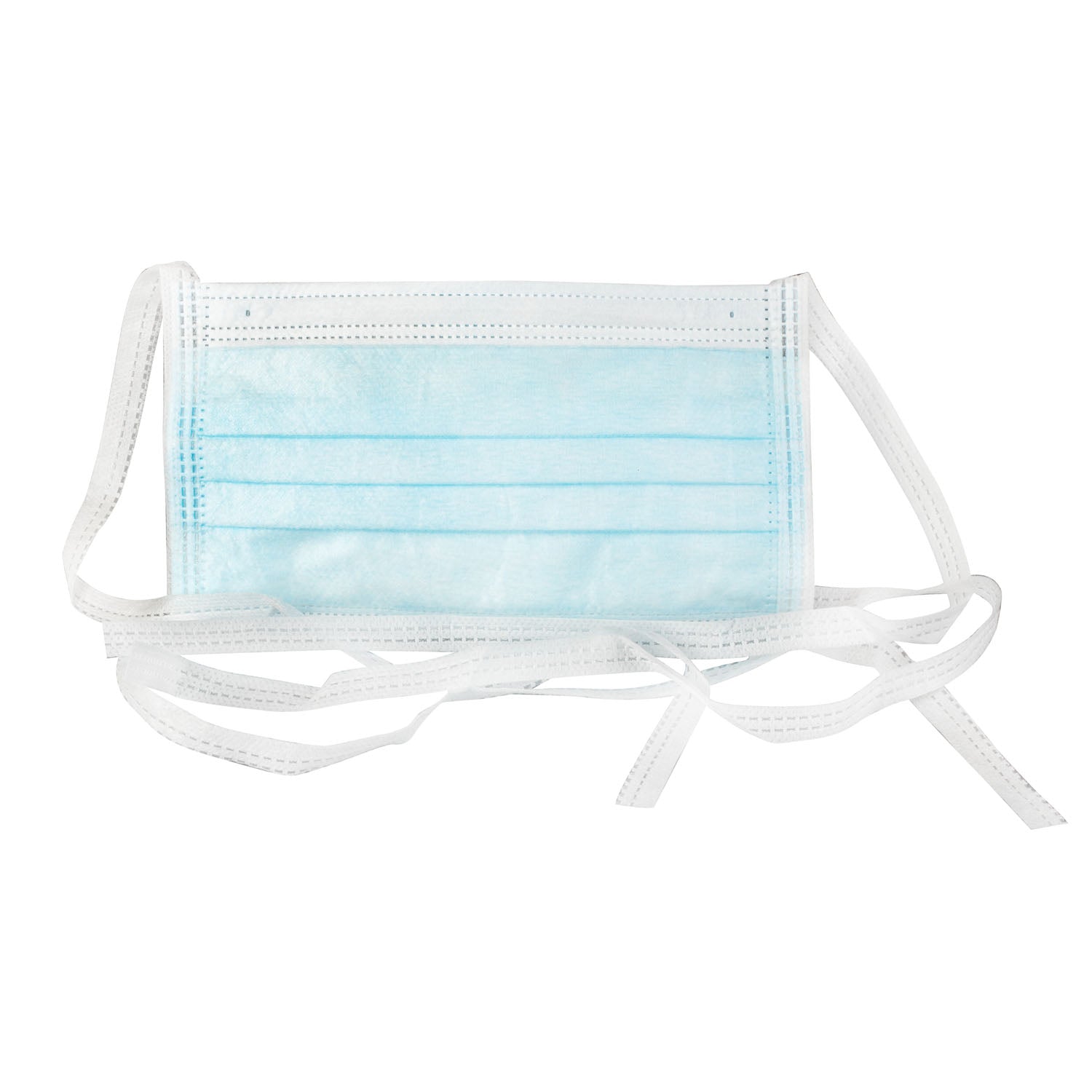 Dukal Corporation Dukal Surgical Face Masks  Surgical Face Mask, Tie, 3-Ply, Blue, 50/bx, 6 bx/