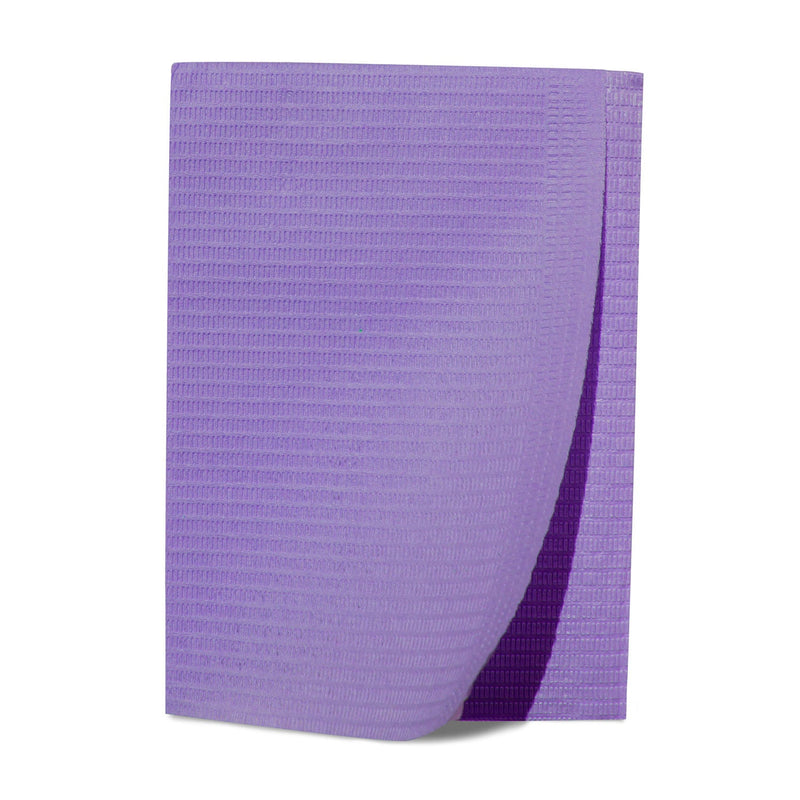 Dukal Corporation Dukal Patient Bib  18", Lavender, 125/pk, 4 pk/cs (48 cs/plt)