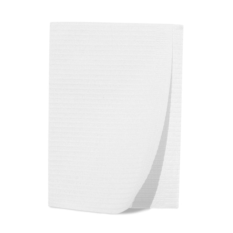 Dukal Corporation Dukal Patient Bib  18", White, 125/pk, 4 pk/cs (55 cs/plt)