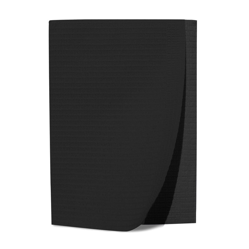 Dukal Corporation Dukal Patient Bib  18", Black, 125/pk, 4 pk/cs