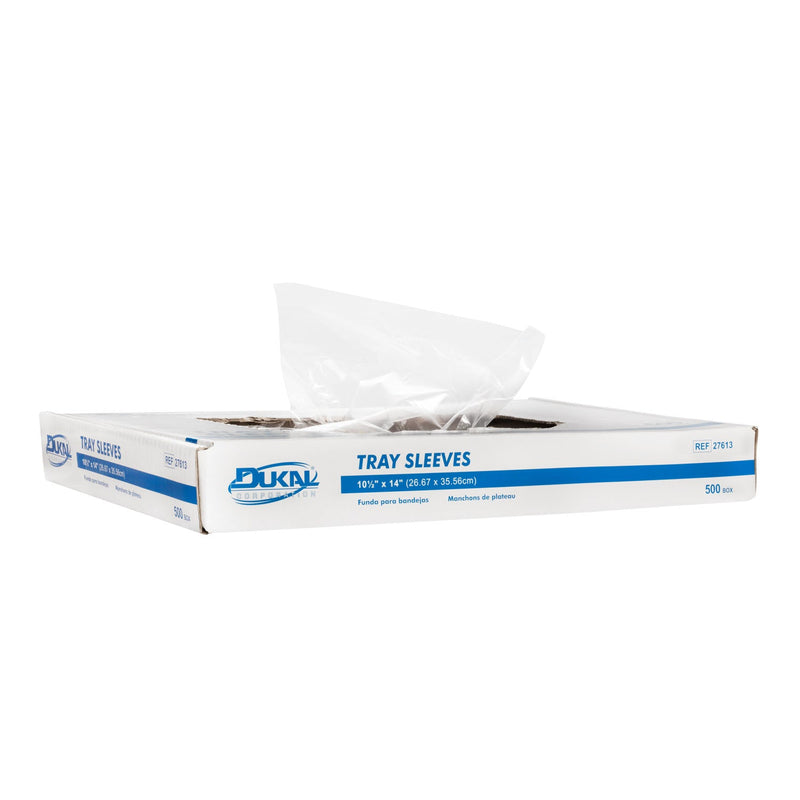 Dukal Corporation Dukal Tray Covers & Sleeves  Tray Sleeves, 10.5" x 14" , 500/bx, 6 bx/cs (36 cs