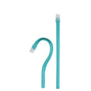 EJECTOR SALIVA AQUA CLR TIP100/BG 10BG/CS