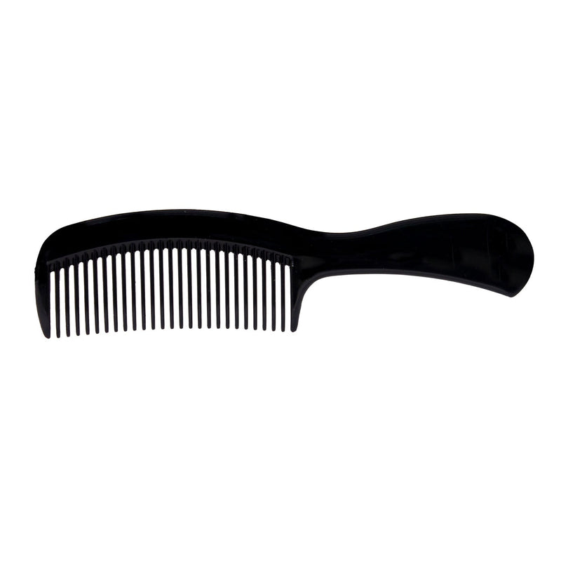 Dukal Corporation Dukal Dawnmist Comb & Brush  Comb with Handle, Black, 8 5/8", 432/cs