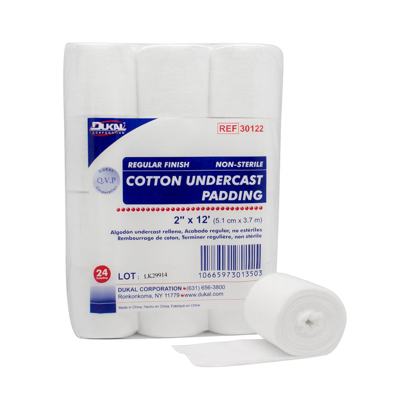 Dukal Corporation Dukal Undercast Padding  Finish, 2" x 12ft, 24 rl/bg, 3 bg/cs