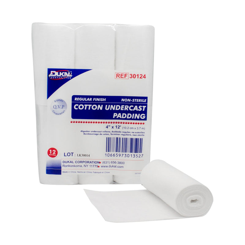 Dukal Corporation Dukal Undercast Padding  Finish, 4" x 12ft, 12 rl/bg, 6 bg/cs