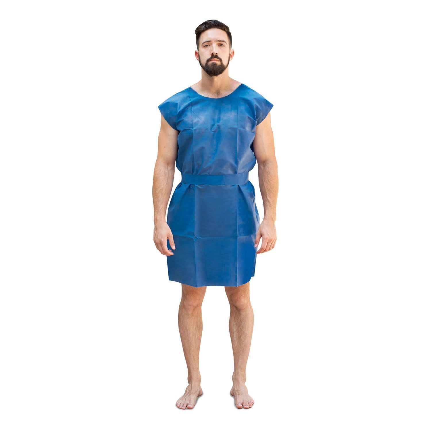 Dukal Corporation Dukal Patient Exam Gowns  Patient Gown Deluxe, One Size, Reinforced Neck, Da