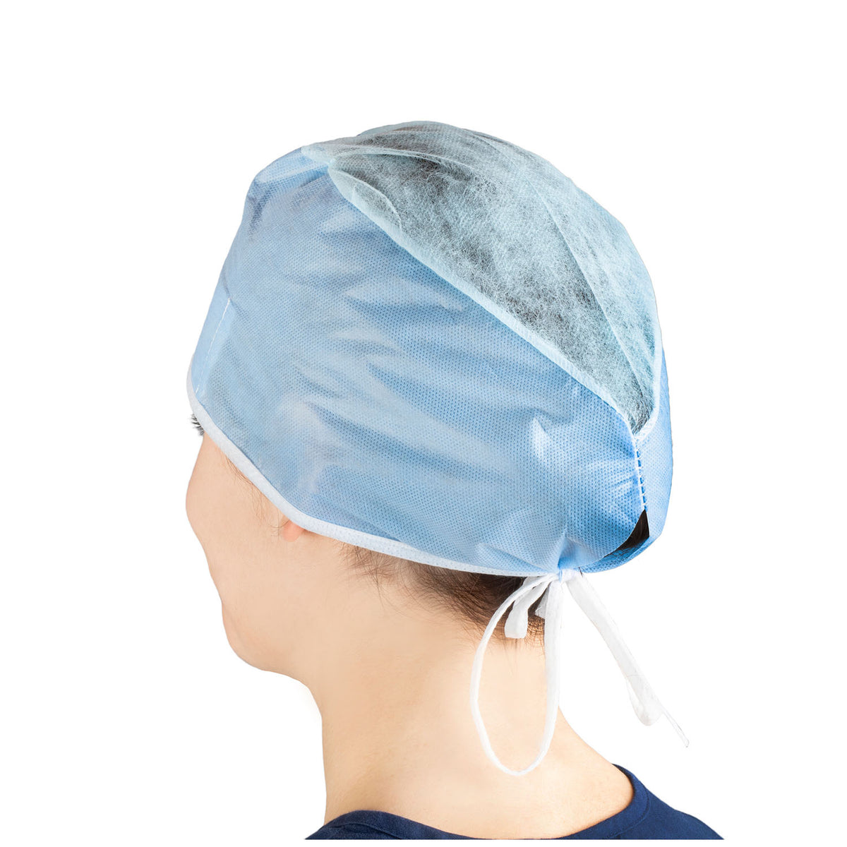 CAP SURGEON ADJ TIES ONE SZBLU 100/BX 5BX/CS