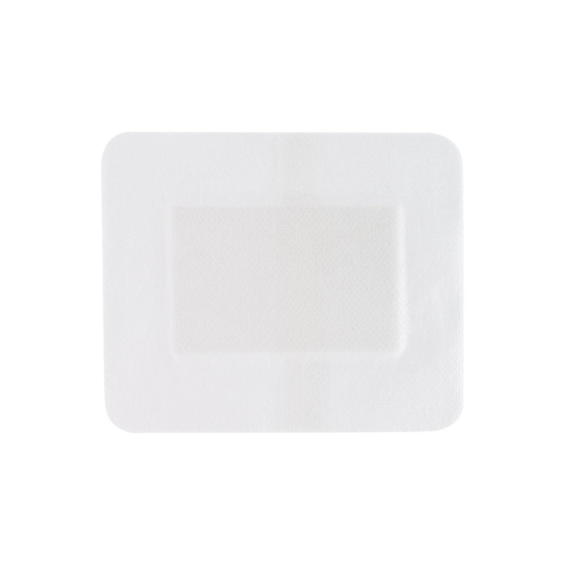 Dukal Corporation Dukal Non-Woven Island Dressing  Dressing, 4" x 5", Non-Woven, Adhesive Backing, St