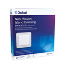 Dukal Corporation Dukal Non-Woven Island Dressing  Dressing, 6" x 6", Non-Woven, Adhesive Backing, St