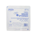 GAUZE SPONGE TRAY 8X4 12PLY STPLASTIC 10/TRAY 80TRAY/CS