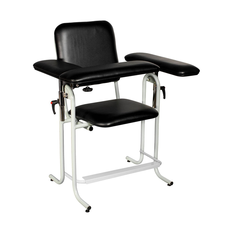 Dukal Corporation Dukal Tech-Med Blood Draw Chair  Blood Draw Chair, Steel Frame, 500 lb Weight Capac