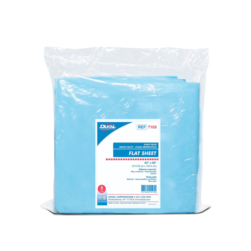 Dukal Corporation Dukal Disposable Linens  Fitted Sheet, Extra Heavy Duty Fluid Resistant, 74