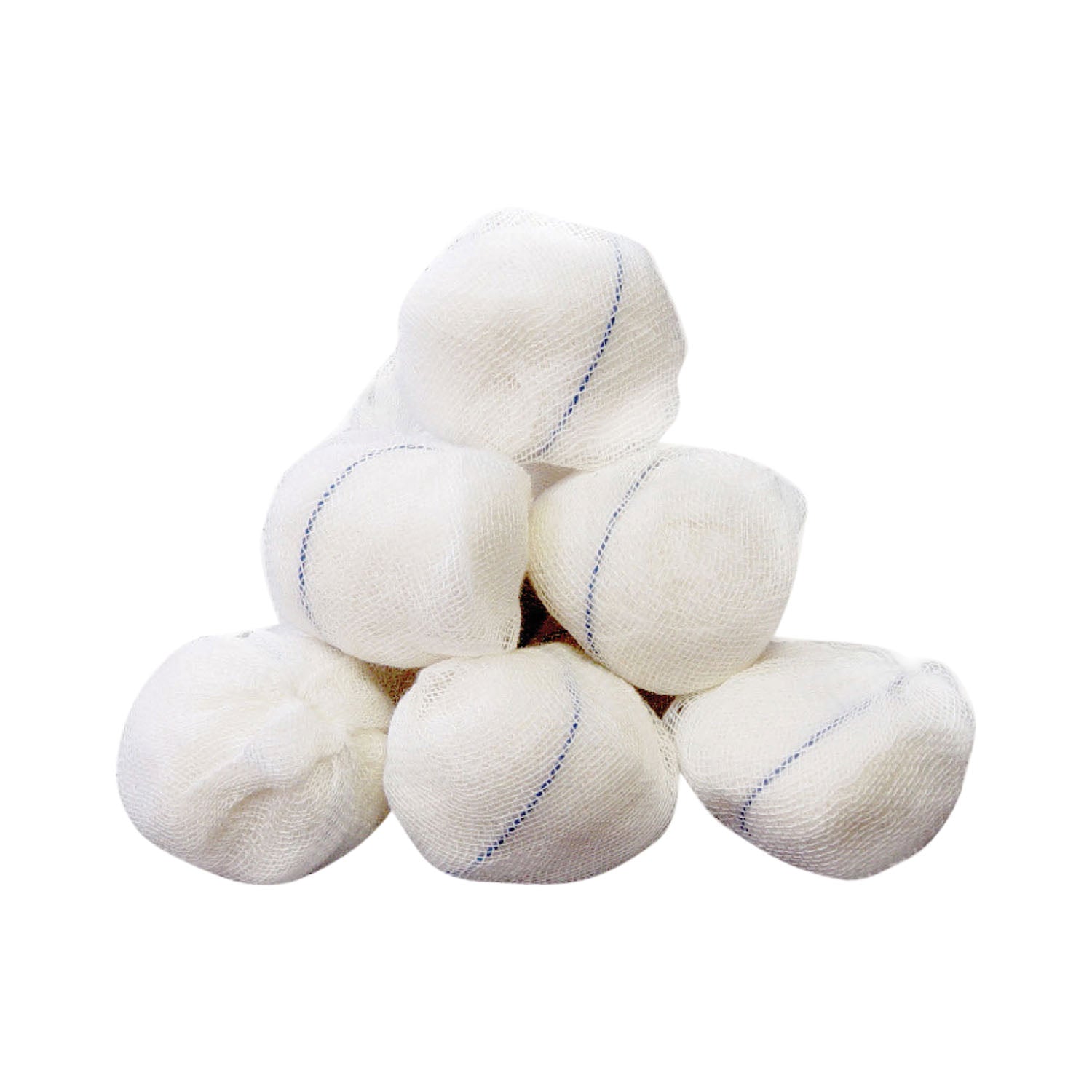 Dukal Corporation Dukal Round Stick Sponges  Cotton Filled, X-Ray Detectable, Large 1", Non-Ste