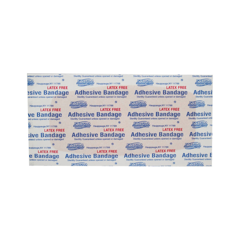 Dukal Corporation Dukal Adhesive Bandages  7611 - Adhesive Bandage, Plastic, 2" x 4", X-Large