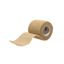 Dukal Corporation Dukal Cohesive Bandages  Bandage, Cohesive, 1", Non-Sterile, Tan, 5 yds/rl,