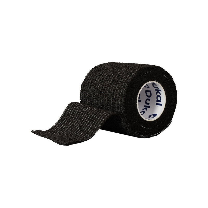 Dukal Corporation Dukal Cohesive Bandages  Cohesive Bandage, 2" x 5 yd, Black, Non-Sterile, L