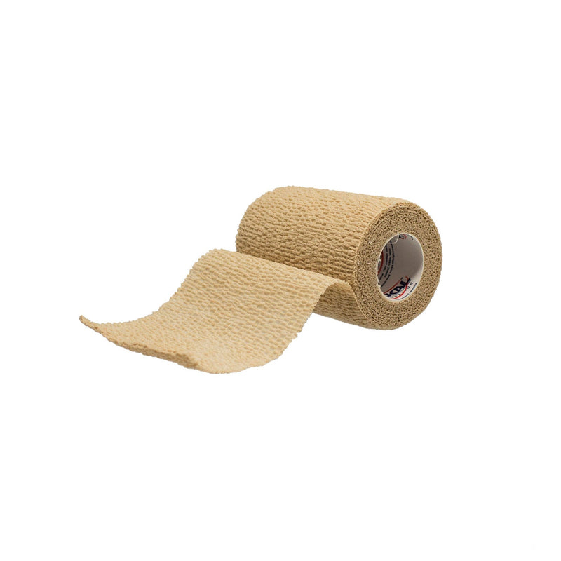 Dukal Corporation Dukal Cohesive Bandages  Bandage, Cohesive, 3", Non-Sterile, Tan, 5 yds/rl,