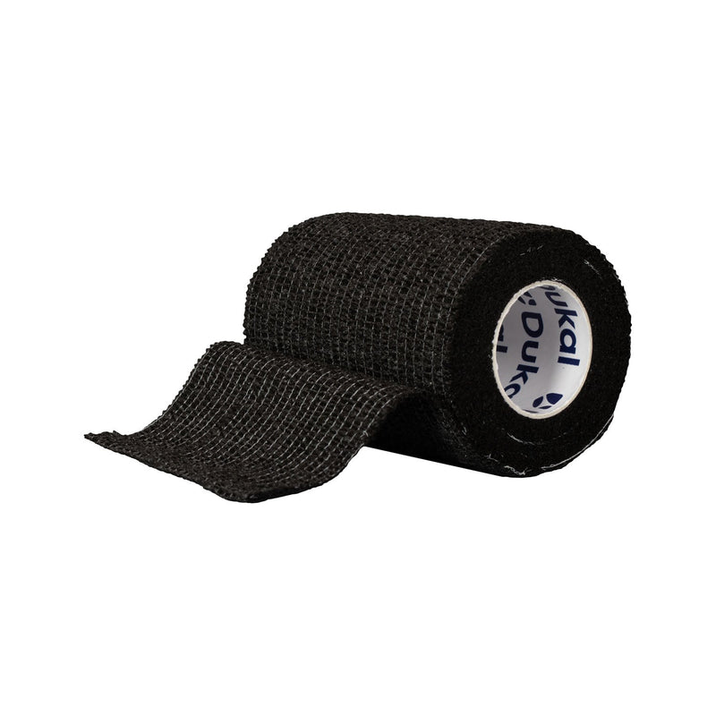Dukal Corporation Dukal Cohesive Bandages  Cohesive Bandage, 3" x 5 yd, Black, Non-Sterile, L