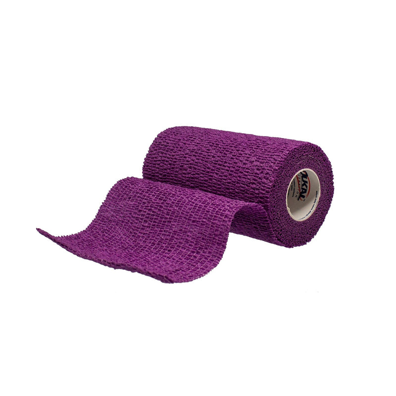 Dukal Corporation Dukal Cohesive Bandages - Latex Free  Cohesive, 4x5 yds, Latex Free (LF) Non-Sterile, Pu