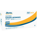 Dukal Corporation Dukal Basic Gauze Sponges  Sponge, 4" x 4", Non-Sterile, 12-Ply, 200/bg, 10 b