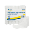 Dukal Corporation Dukal Basic Conforming Stretch Gauze  Gauze, 3" Non-Sterile, 12 rl/bg, 8 bg/cs (180 cs/p