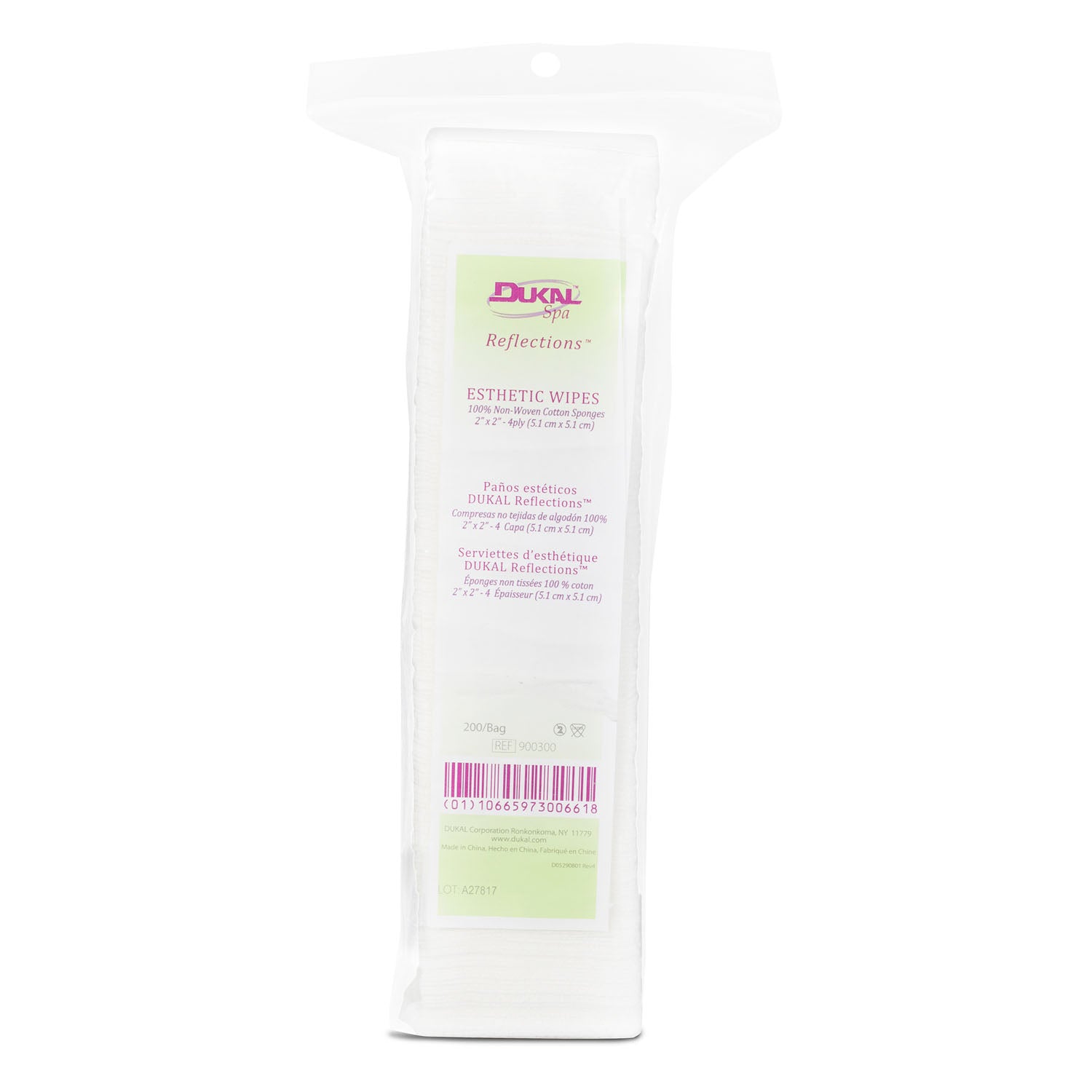 Dukal Reflections Esthetic Wipes