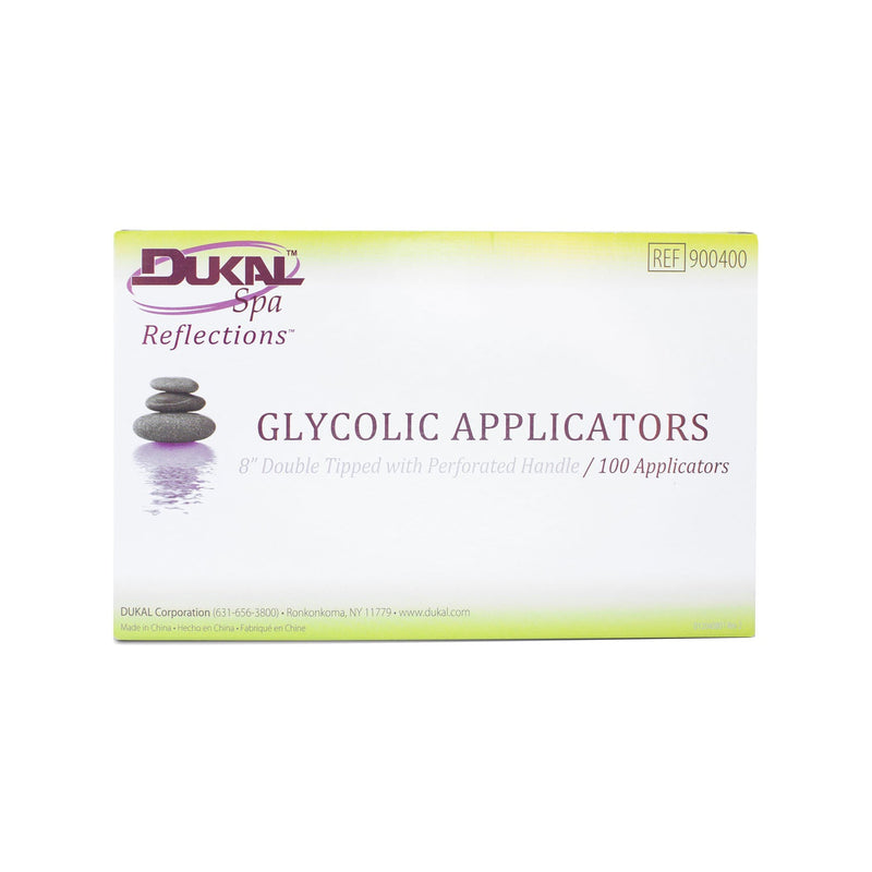 Dukal Corporation Dukal Spa Supply & Spa Care Products  Glycolic Applicator, 8", Dual Tip, Non-Sterile, 10