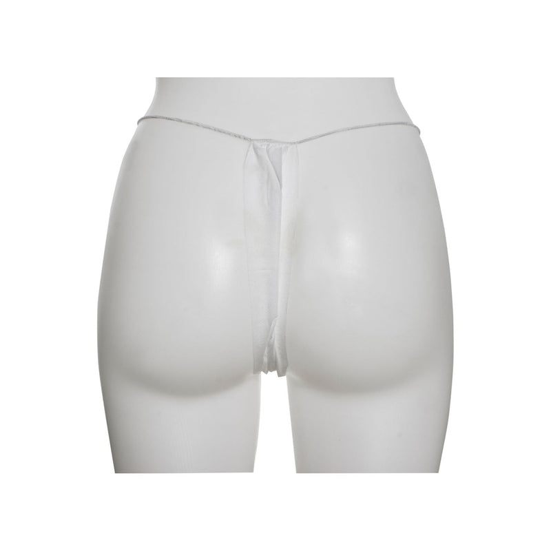 Dukal Corporation Dukal Spa Supply & Spa Care Products  Thong Panty, White, Non-Sterile, 100/bx, 10 bx/cs