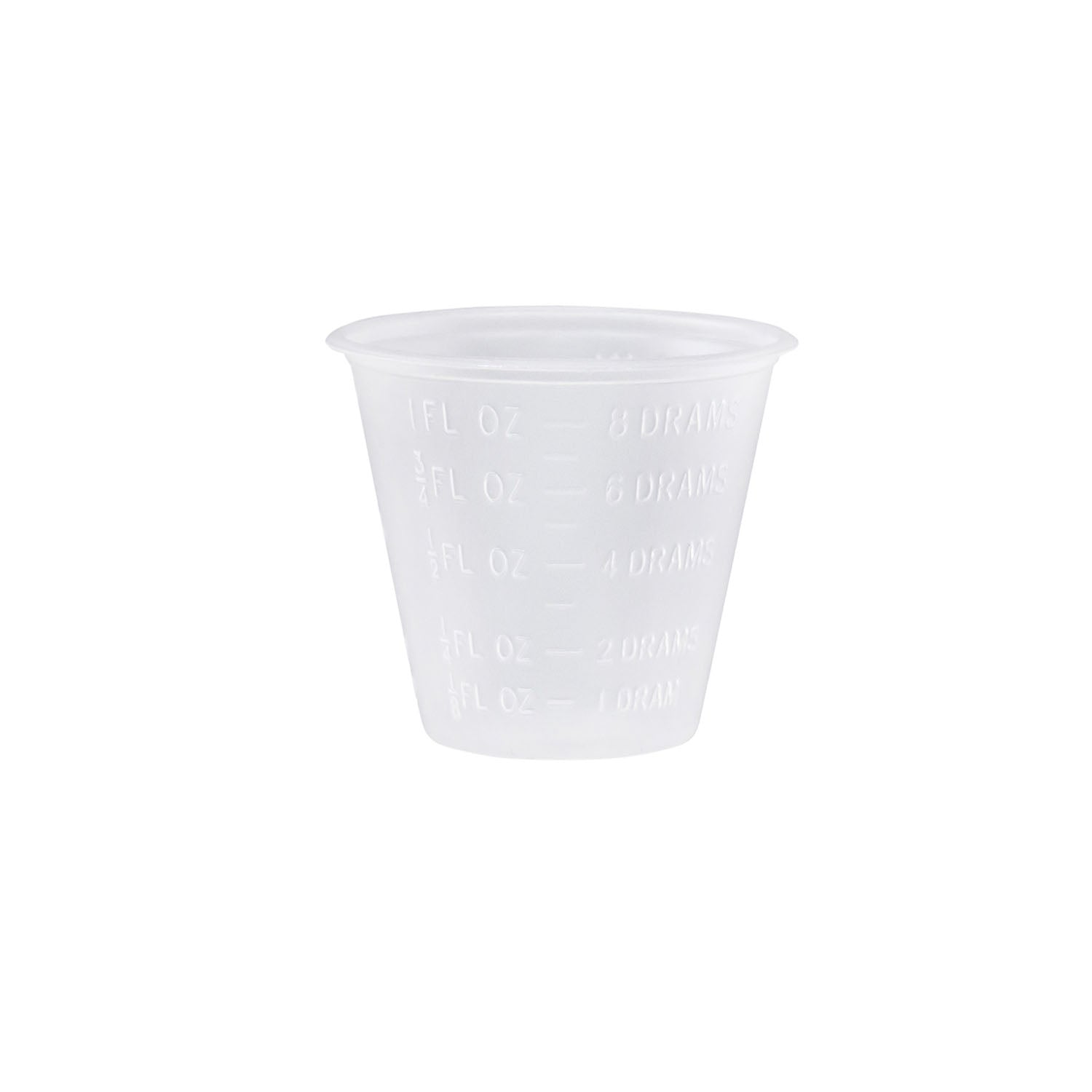MEDICINE CUP METRIC ONLY 1 OZ100/SLV 50SLV/CS