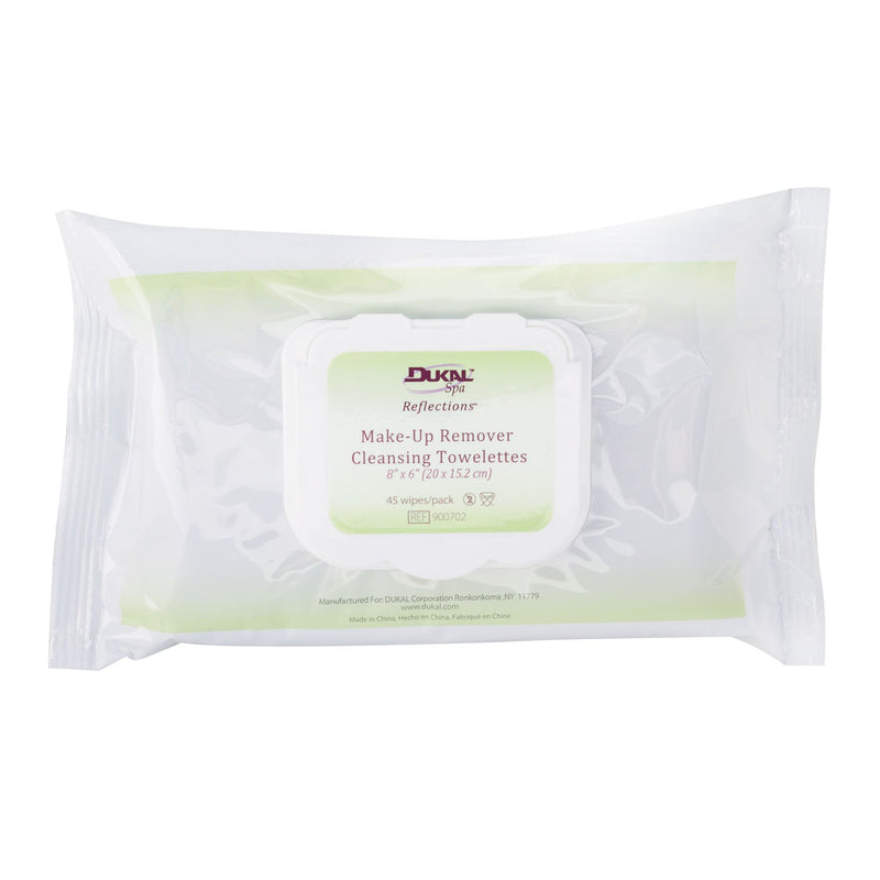 Dukal Corporation Dukal Spa Supply & Spa Care Products  Makeup Remover Towelettes, 45/pk, 12 pk/cs
