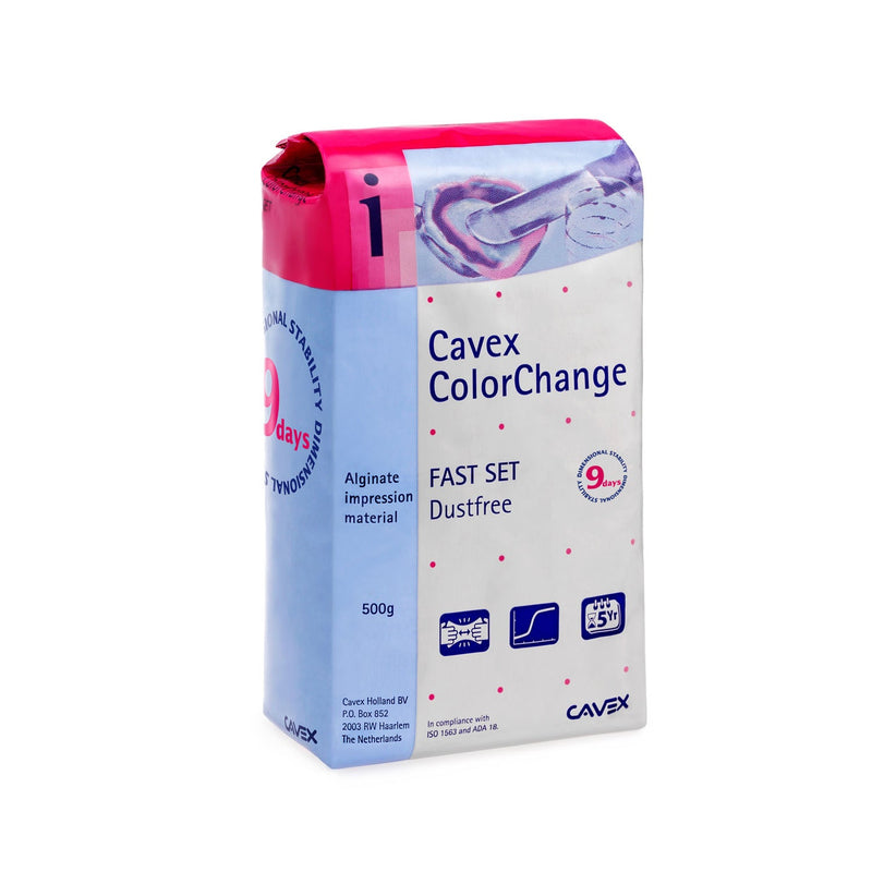 Dukal Corporation Dukal Cavex Impression Material  Cavex ColorChange Alginate, Fast Set, Dust-free, 5
