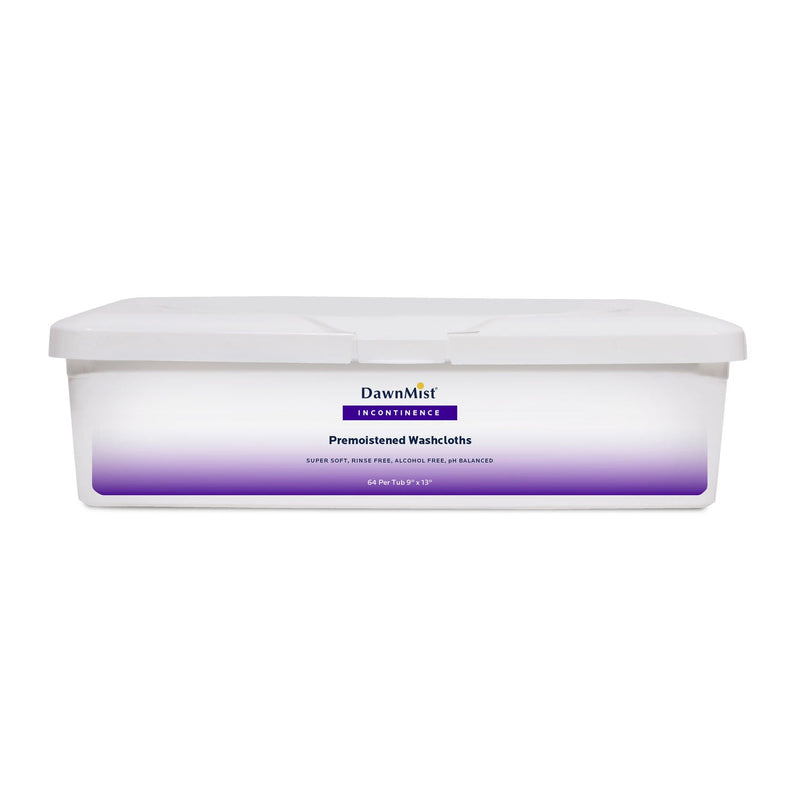 Dukal Corporation Dukal Dawnmist Washcloths  Washcloth, Premium, Adult, Hard Tub, 9" x 13", 64/