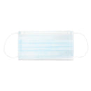 Dukal Corporation Dukal Procedure Masks  Earloop Face Mask, Blue, 100/bg, 6 bg/cs