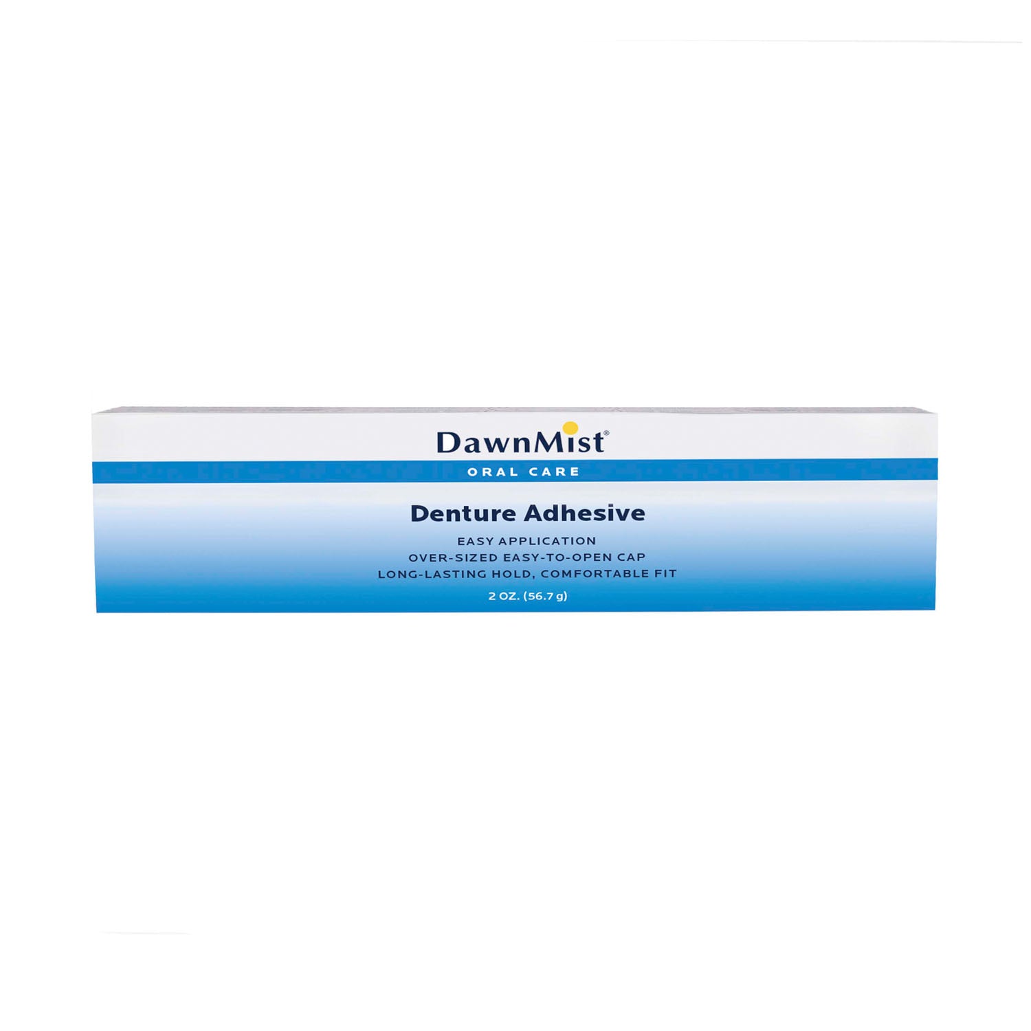ADHESIVE DENTURE ZINC FREE 2OZTUBE 36/BX 4BX/CS