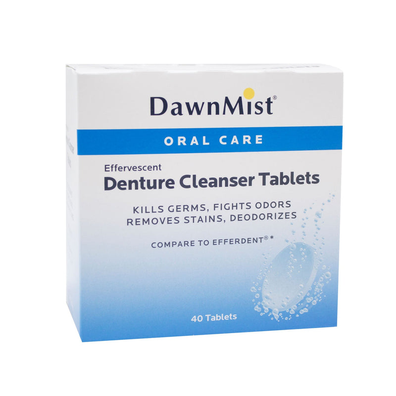 Dukal Corporation Dukal Dawnmist Denture Care  Denture Tablets, 40/bx, 24 bx/cs