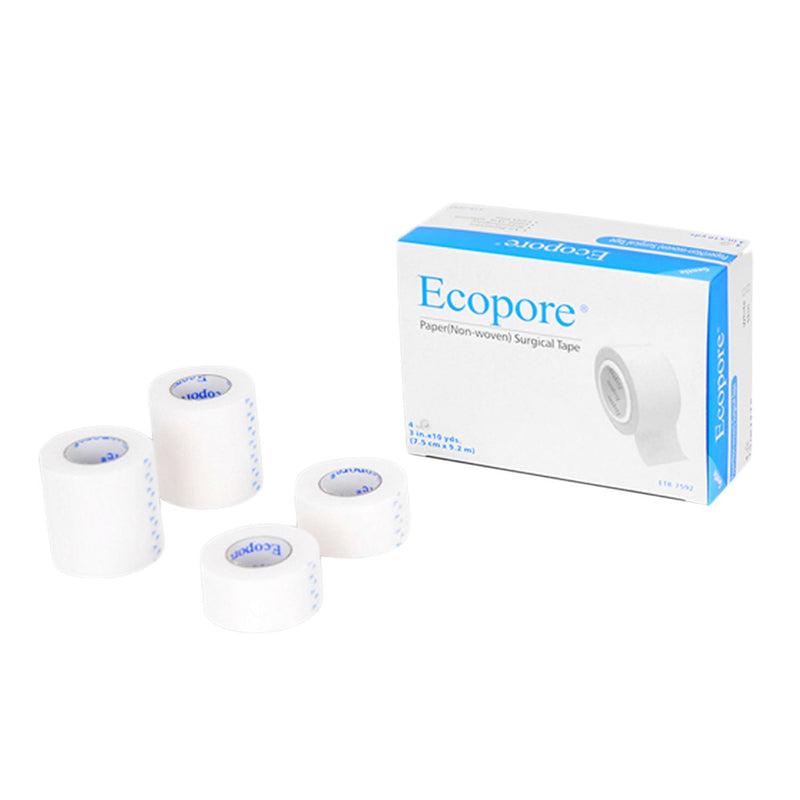 Dukal Corporation Dukal Unipack Tapes  Tape, White Paper, 10 yds x ½", 24 rolls/bx, 24 bx