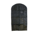 Dukal Corporation Dukal Dawnmist Speciality Bags  Garment Bag, Black Vinyl with Zipper, 24" x 42", 1