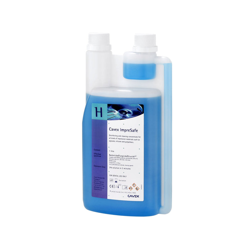 Dukal Corporation Dukal Cavex Impression Material  Cavex ImpreSafe Disinfectant Refills, 1 Liter Bott