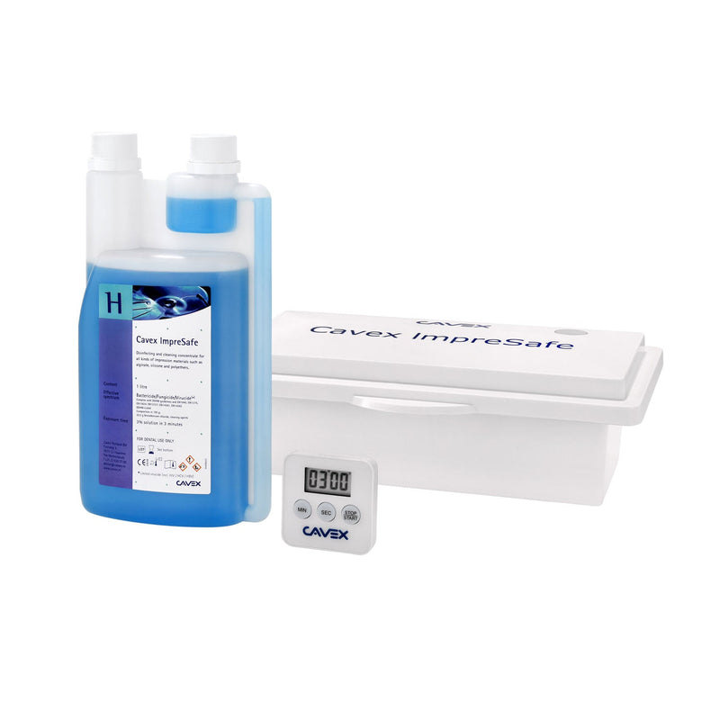 Dukal Corporation Dukal Cavex Impression Material  Cavex ImpreSafe Starter Kit, Includes: 1L Bottle,