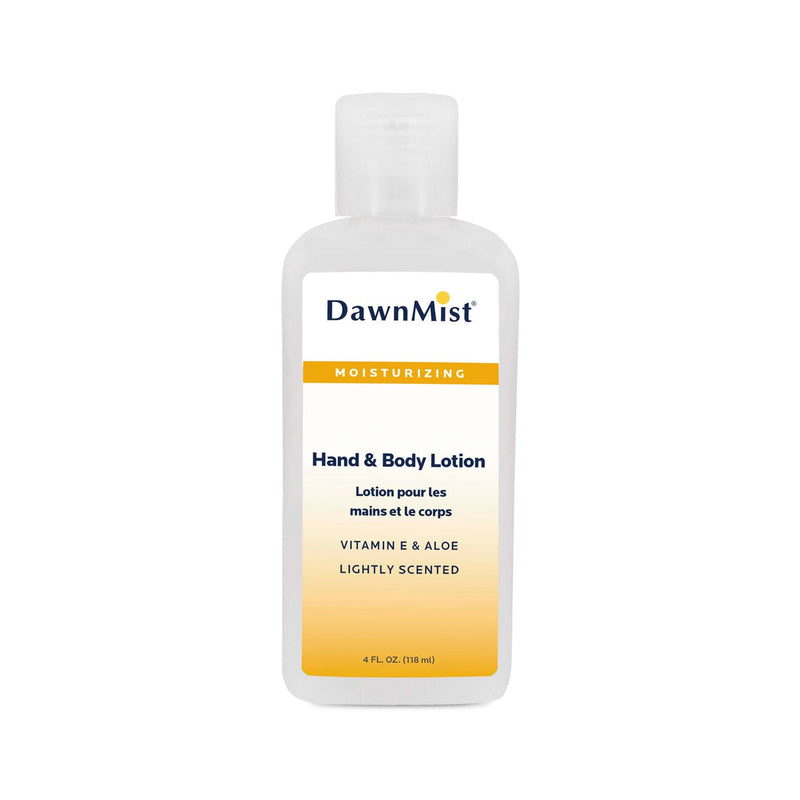 Dukal Corporation Dukal Dawnmist Hand & Body Lotion  Lotion, 4 oz Bottle, Flip Top Cap, 96/cs