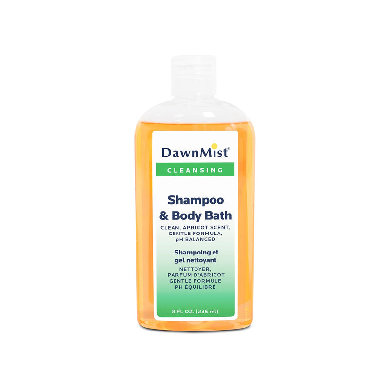 Dukal Corporation Dukal Dawnmist Shampoo & Body Wash  Shampoo & Body Bath, 8 oz Bottle with Dispensing C