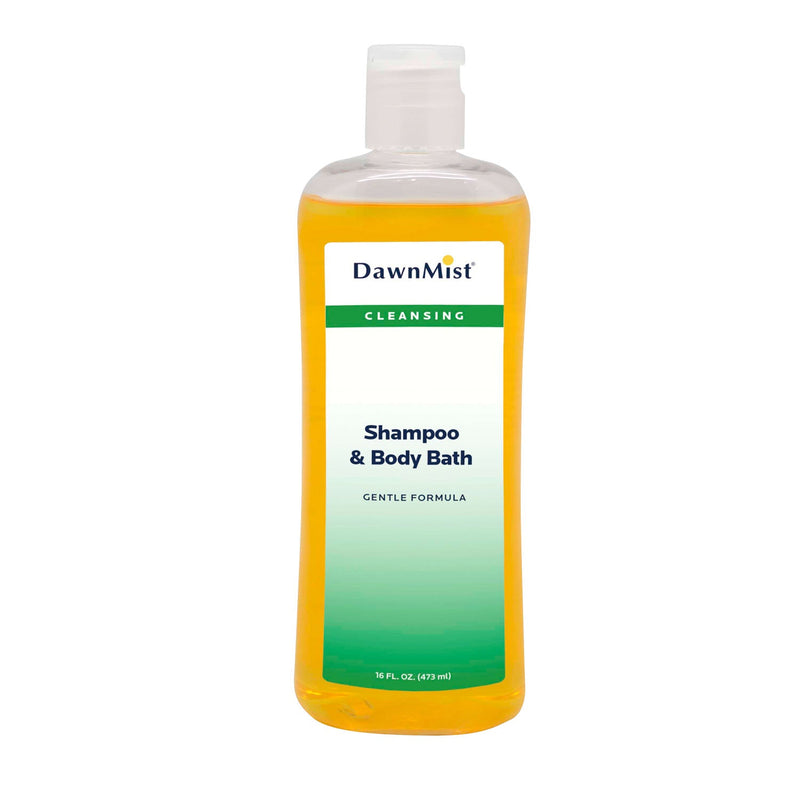 Dukal Corporation Dukal Dawnmist Shampoo & Body Wash  Shampoo & Body Bath, 16 oz Bottle with Dispensing