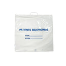 Dukal Corporation Dukal Dawnmist Patient Belongings Bags  Patient Belongings Bag with Handle, Clear, 20" x 1