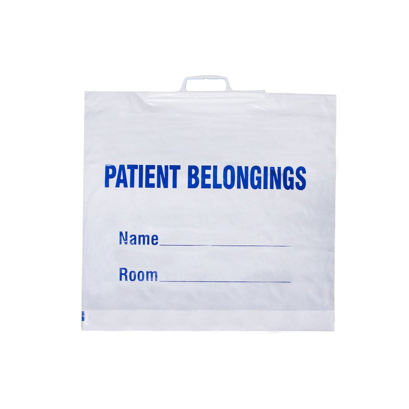 Dukal Corporation Dukal Dawnmist Patient Belongings Bags  Patient Belongings Bag with Handle, Designer, 20"