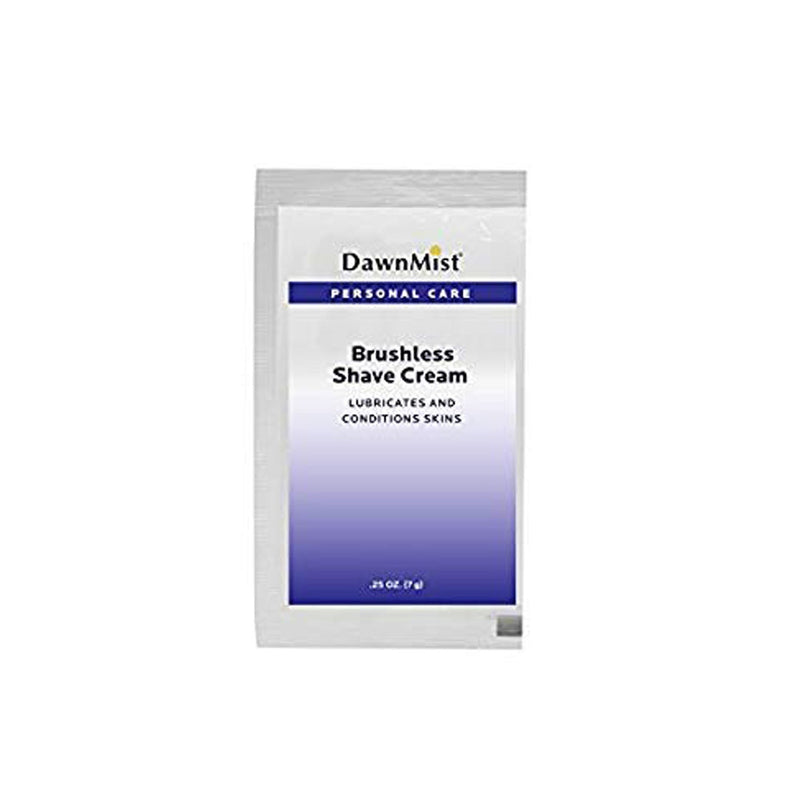 Dukal Corporation Dukal Dawnmist Shave Cream  Shave Cream, Brushless, .25 oz Single Use Packet,