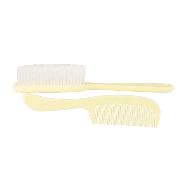 Dukal Corporation Dukal Dawnmist Comb & Brush  Baby Comb & Brush Set, Ivory, 1/bg, 24 bg/bx, 12 b