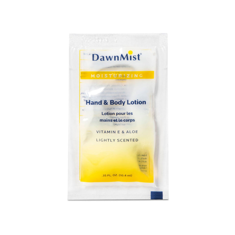 Dukal Corporation Dukal Dawnmist Hand & Body Lotion  Lotion, .35 oz Single Use Packet, 100 bg, 10 bg/cs