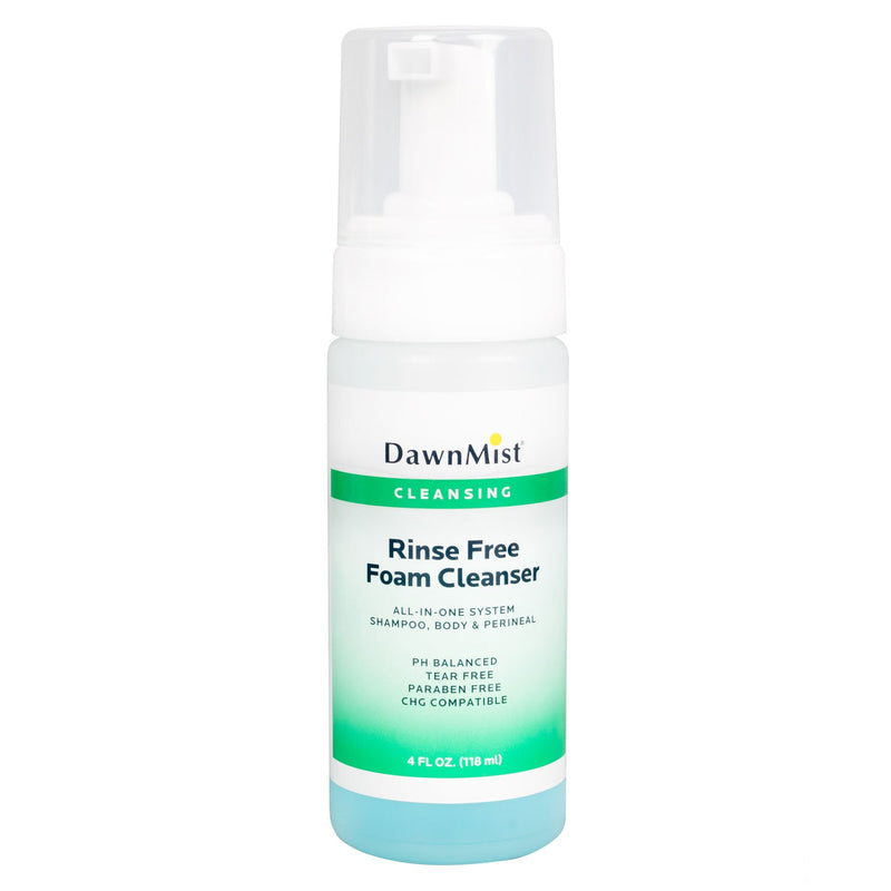 Dukal Corporation Dukal Dawnmist Rinse Free Foam Cleanser  Cleanser, 4 oz, 24/cs