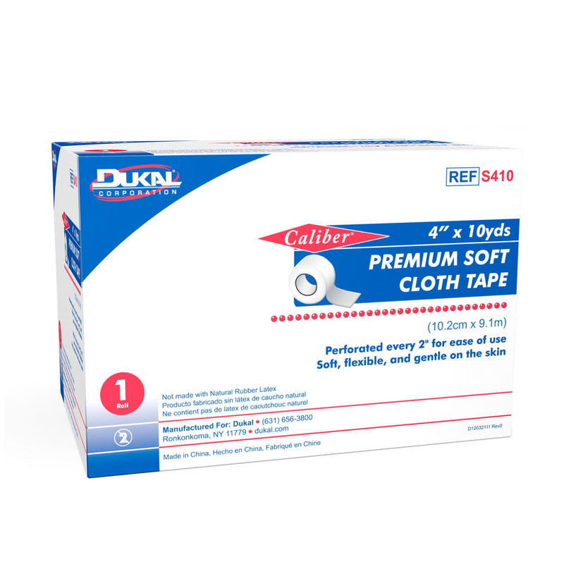 Dukal Corporation Dukal Cloth Tape  Tape, 4" x 10 yd, 1 rl/bx, 25 bx/cs
